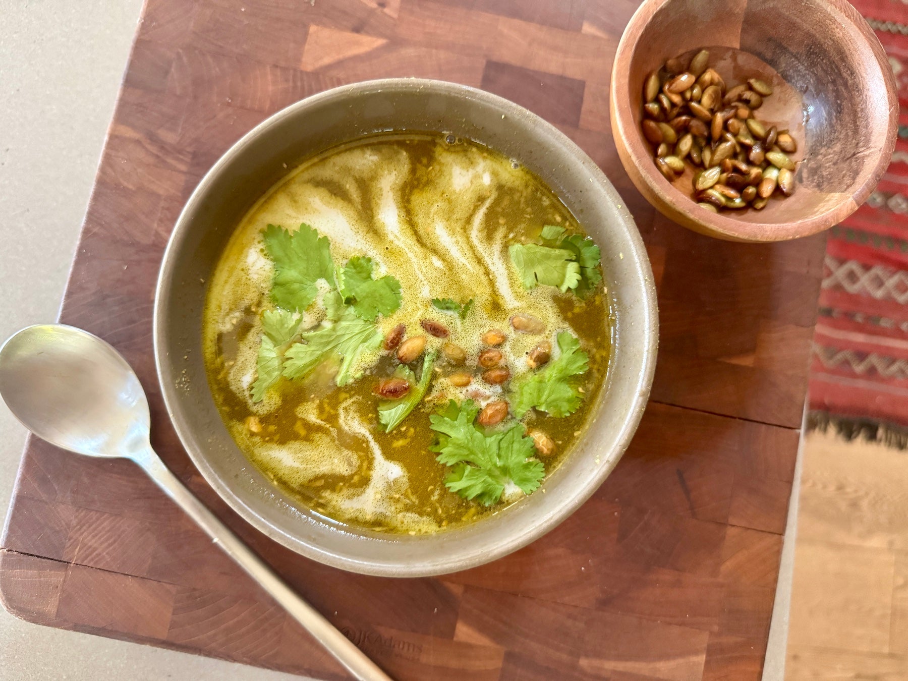 Cilanto Lime Soup for Ayurvedic Detox