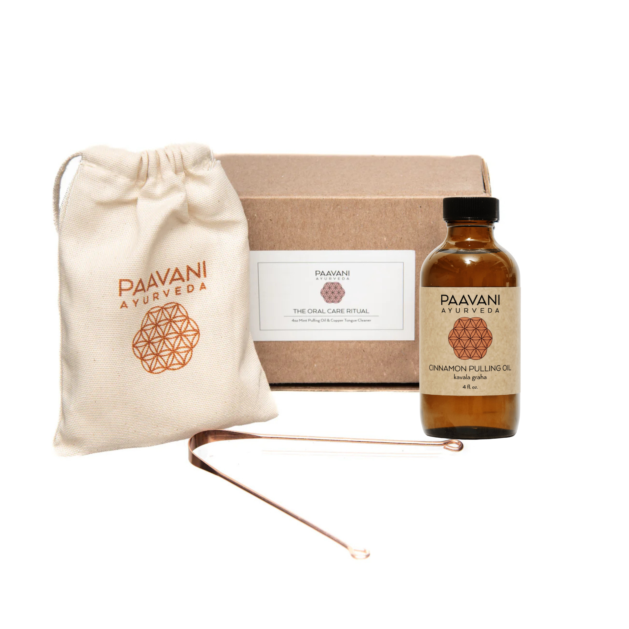 Cinnamon Oral Care Ritual | Ayurvedic Oil Pulling & Tongue Cleaning