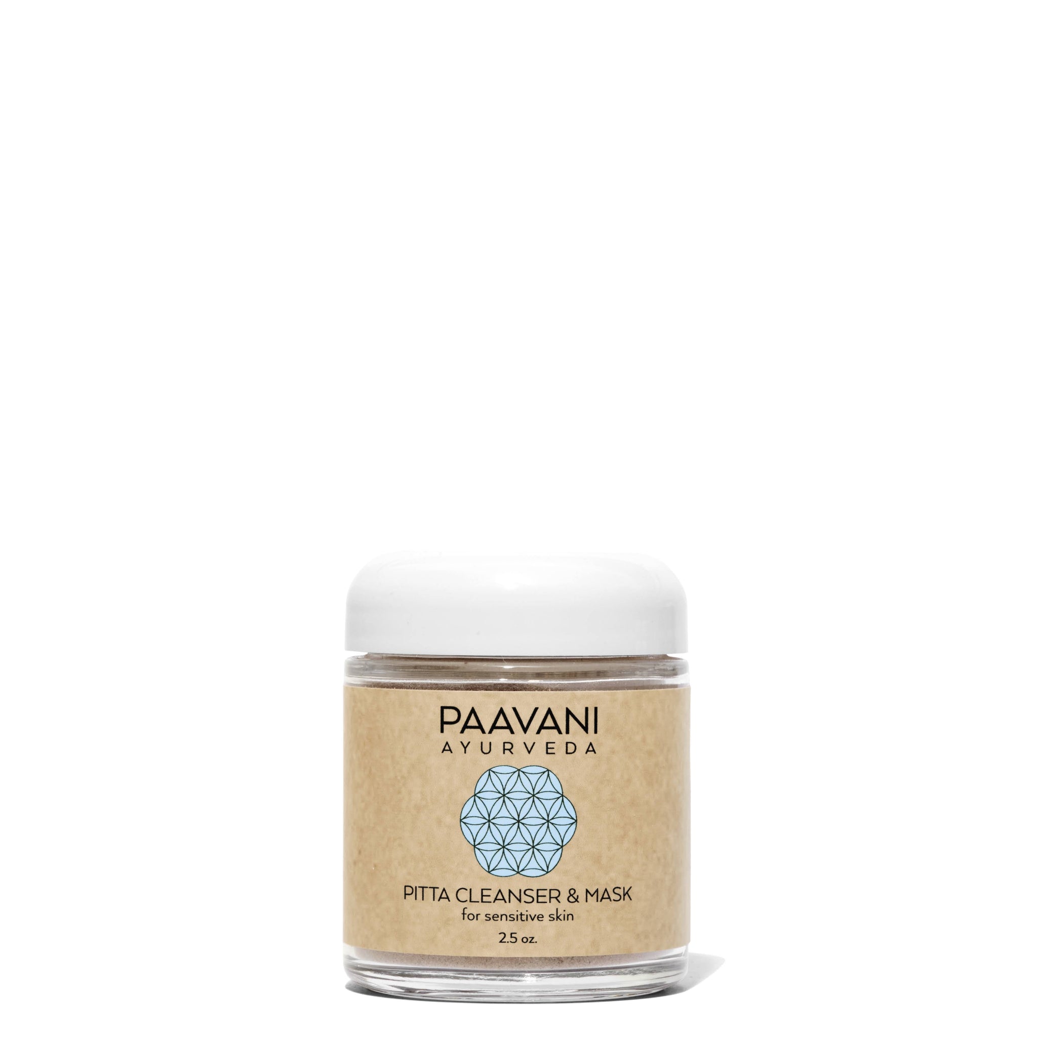 Jar of Paavani Ayurveda Pitta Cleanser & Mask on a white background