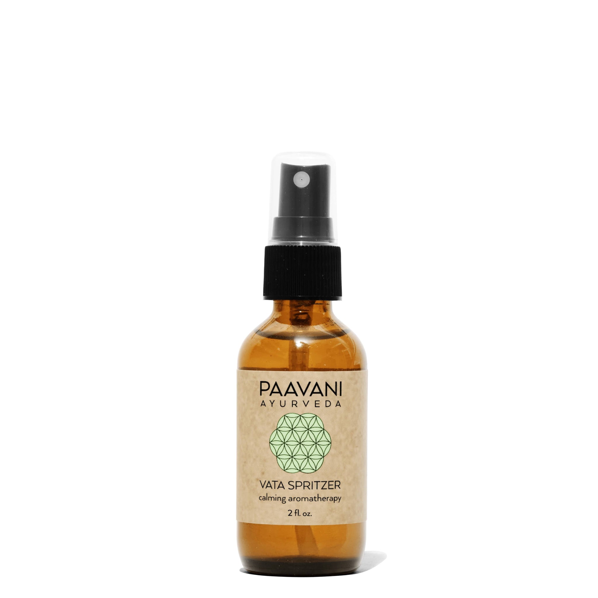 PAAVANI AYURVEDA Vata Spritzer bottle on a white background