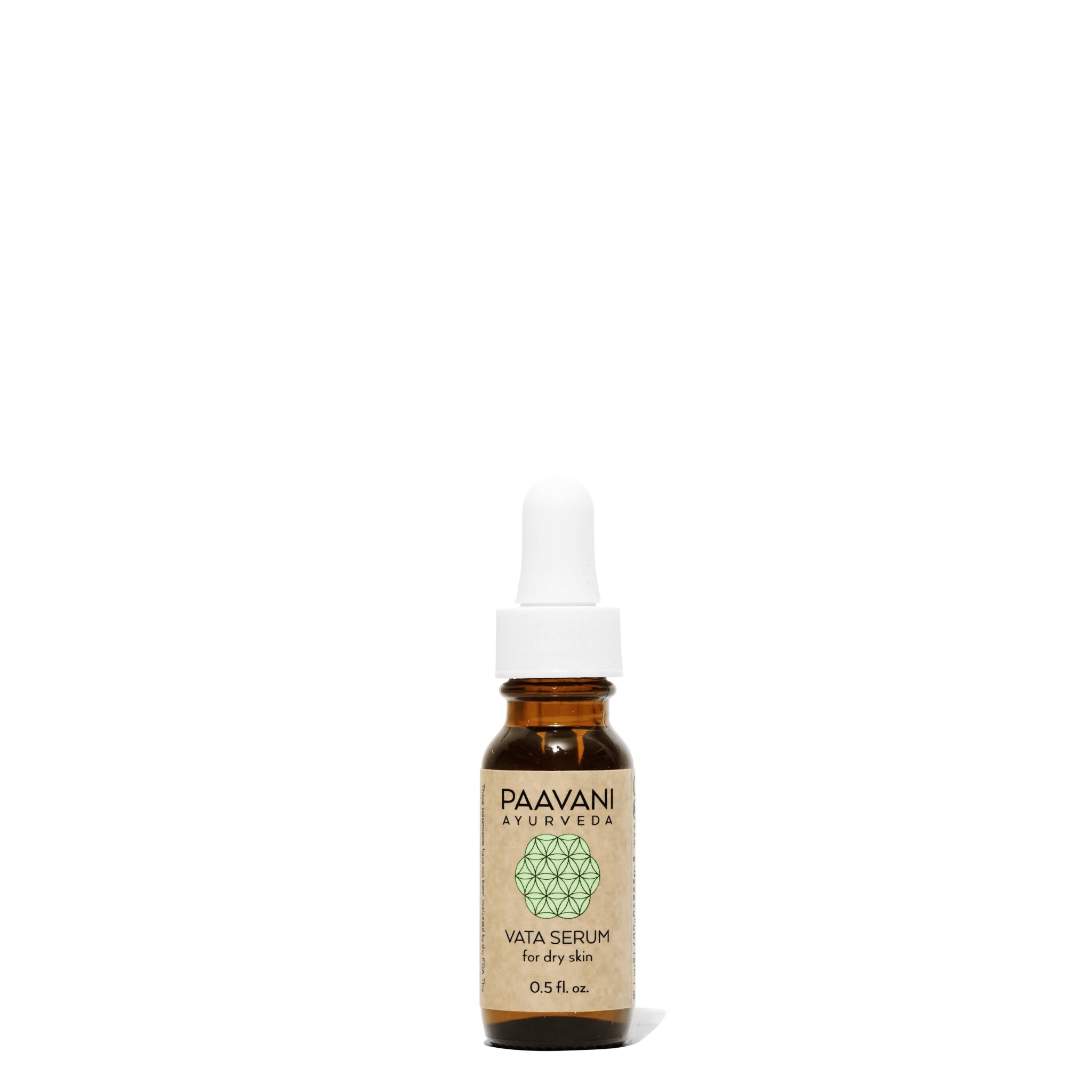 Paavani Ayurveda Vata Serum bottle on a white background