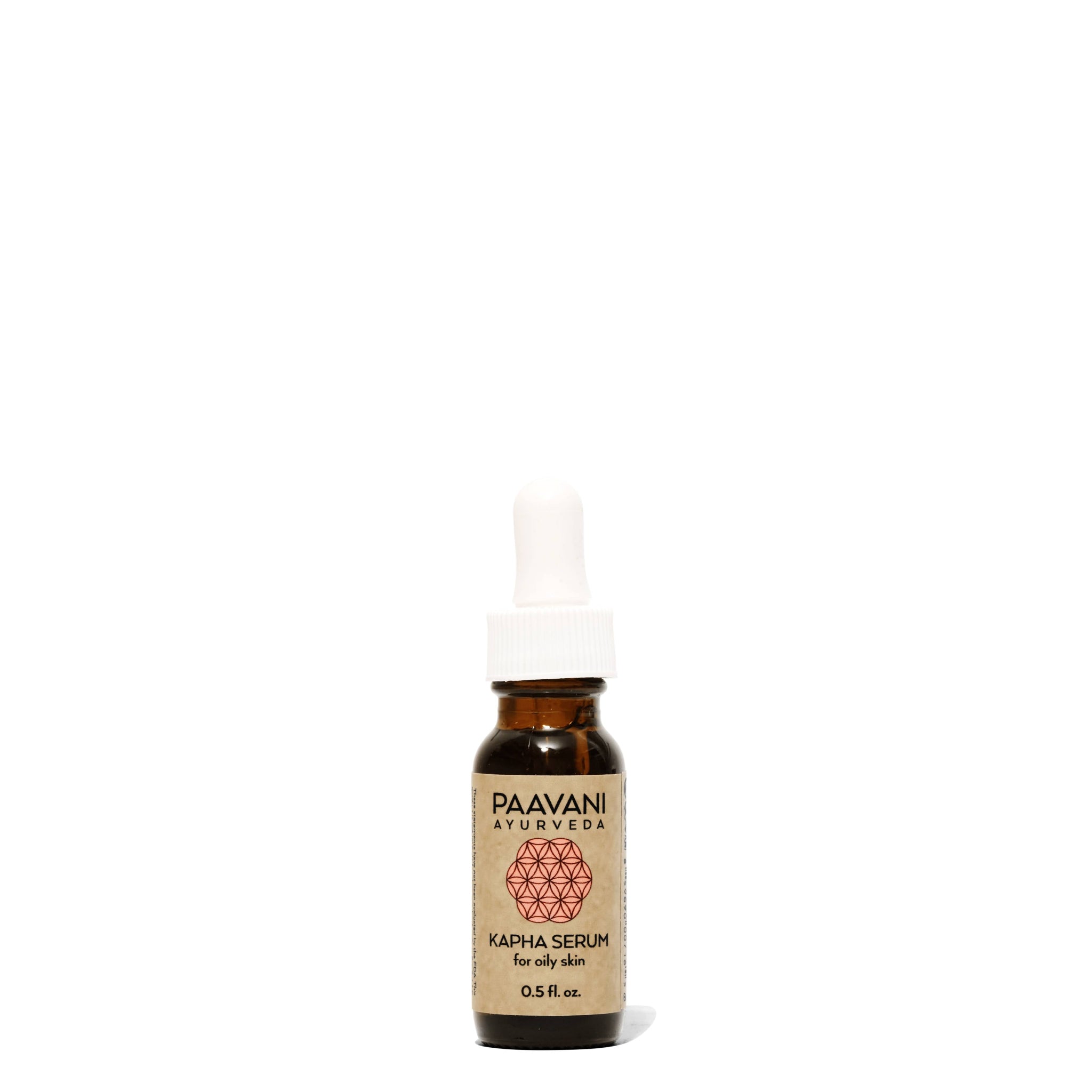 Paavani Ayurveda Kapha Serum bottle on a white background
