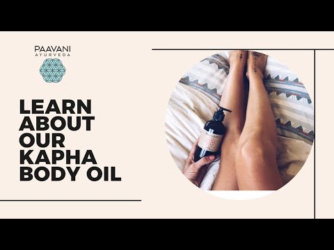 Kapha Body Oil | Invigorating Ayurvedic Abhyanga Oil for Oily, Congested Skin