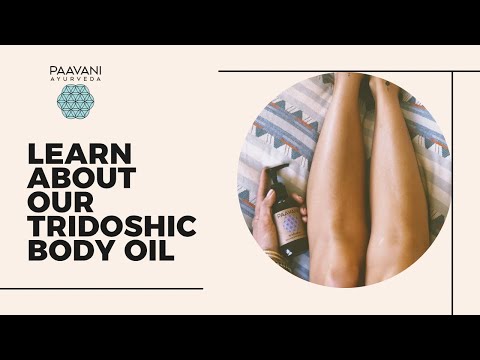 Tridoshic Body Oil | Balancing Ayurvedic Abhyanga Oil for All Skin Types & Doshas