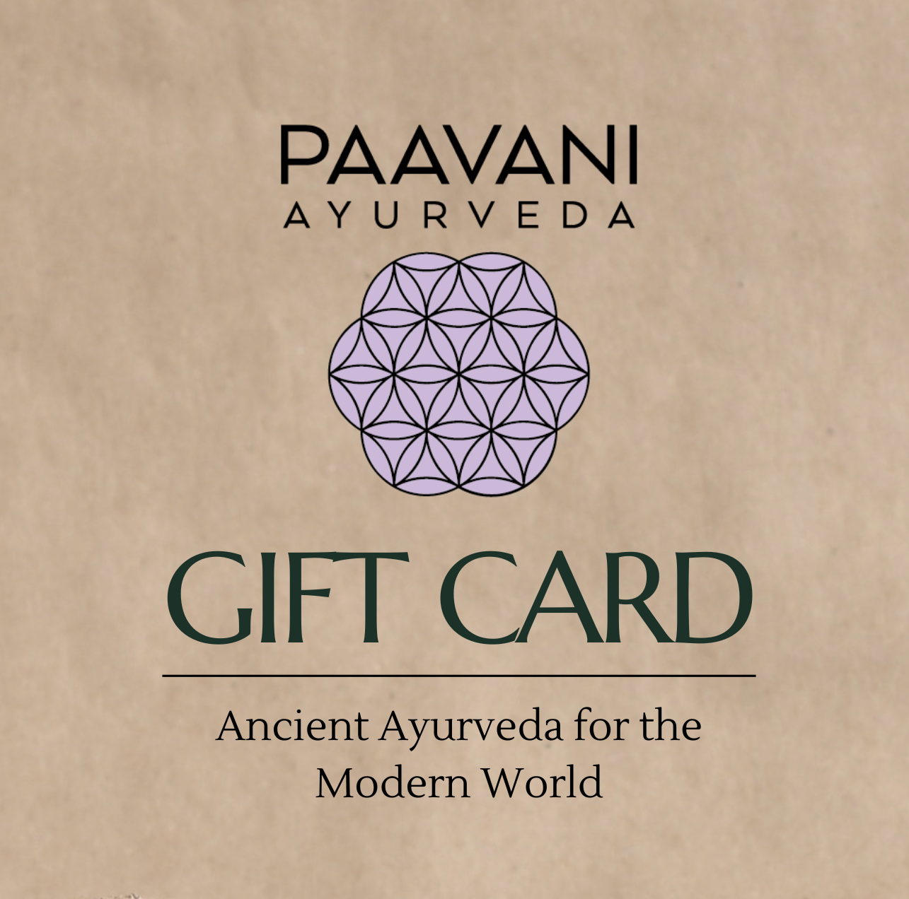 Ayurvedic Self-Care Gift Card | Instant Digital Delivery