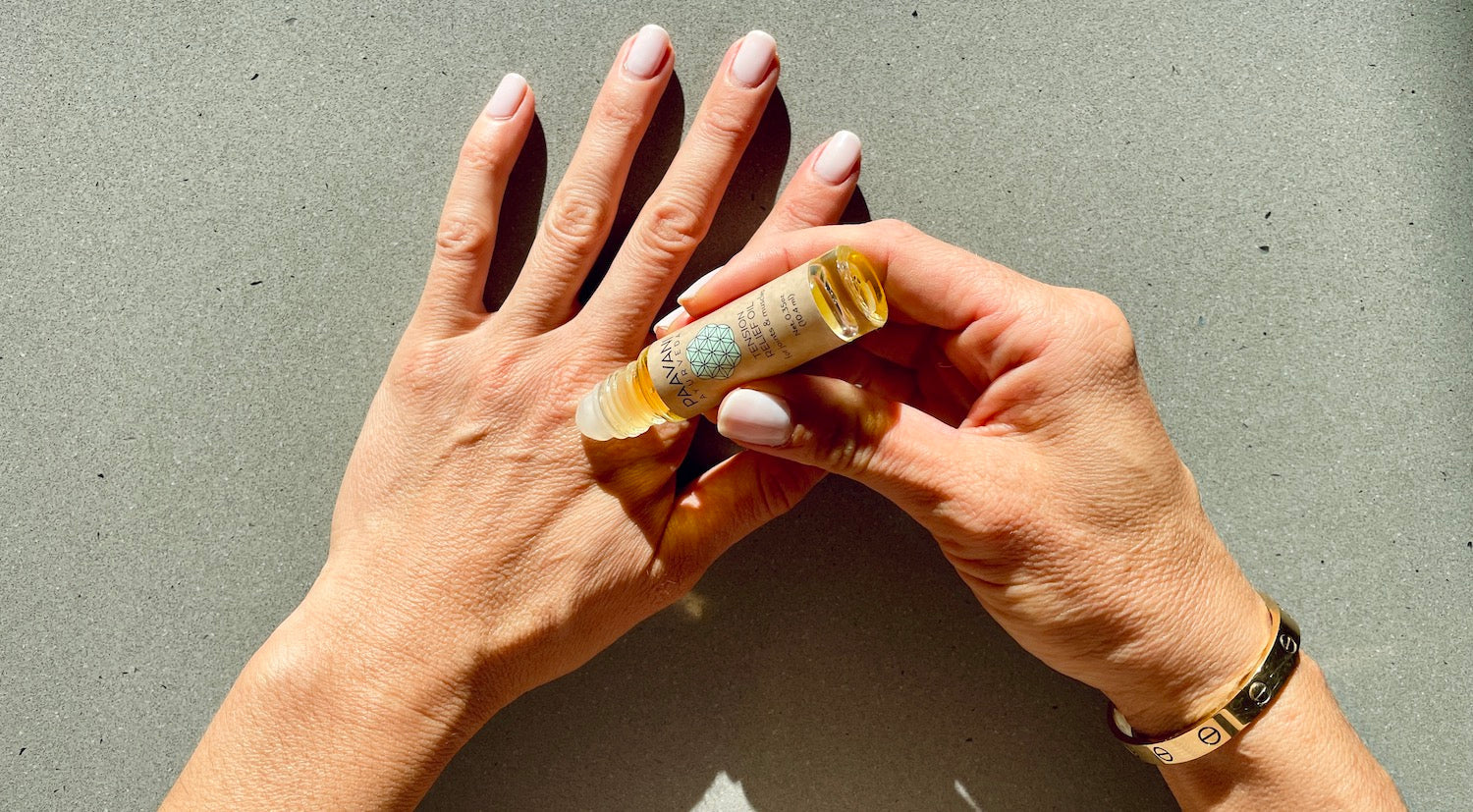 Tension Relief Oil: Ayurvedic Remedy for Sore Muscles & Aches
