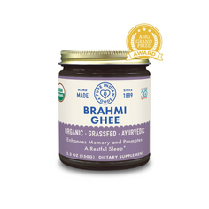Brahmi Ghee | Ayurvedic Herbal Ghee for Clarity, Focus & Mental Calm
