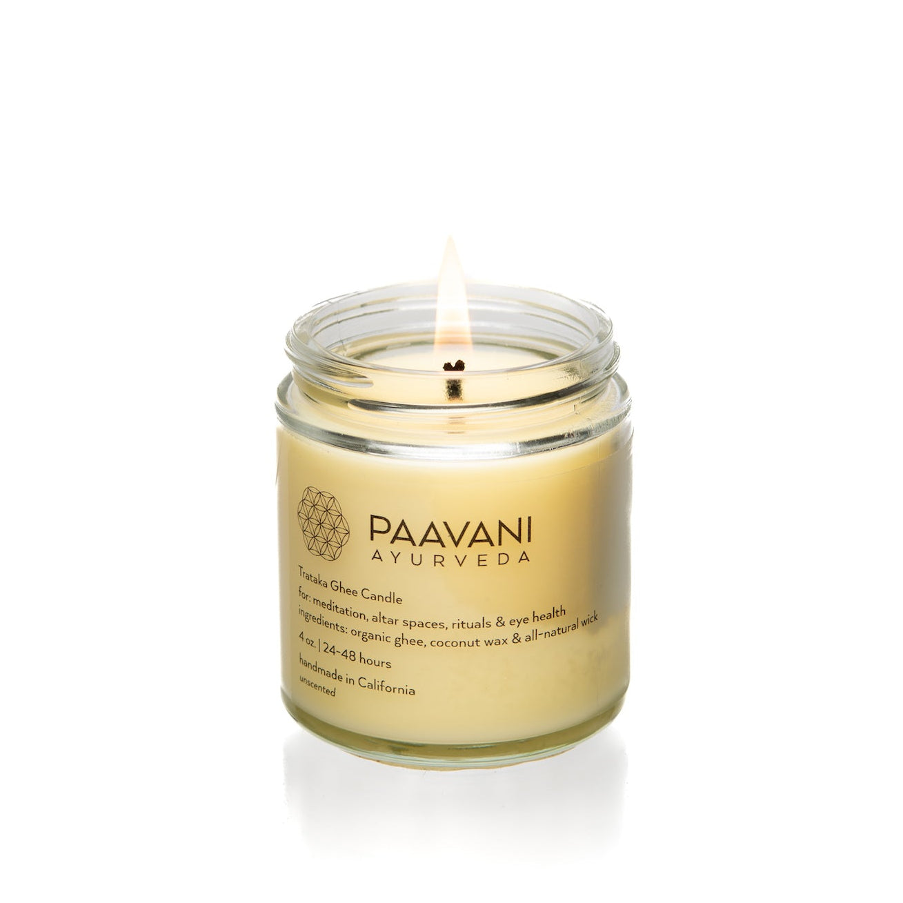 PAAVANI Ayurveda Trataka Ghee Candle