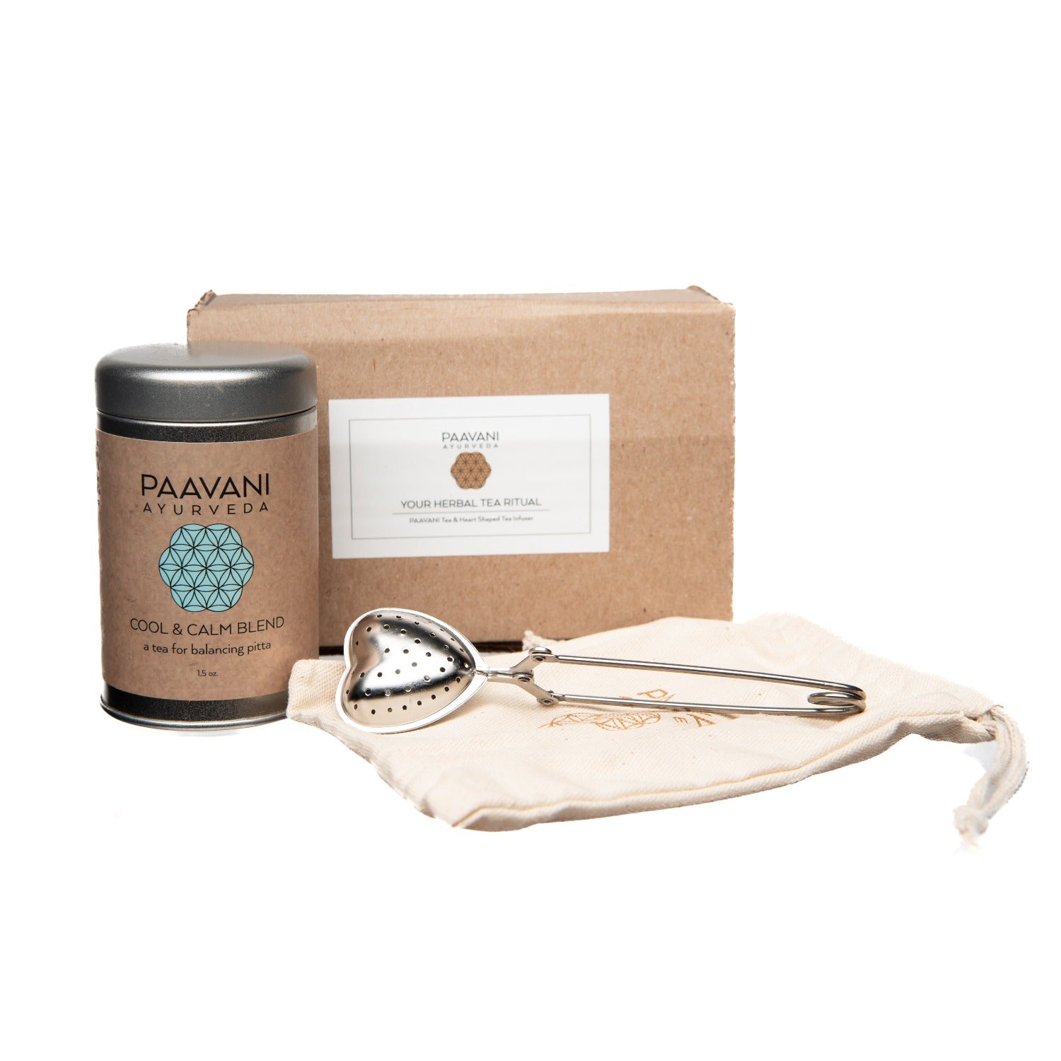 Your Herbal Tea Ritual | Organic Loose-Leaf Tea & Heart Infuser