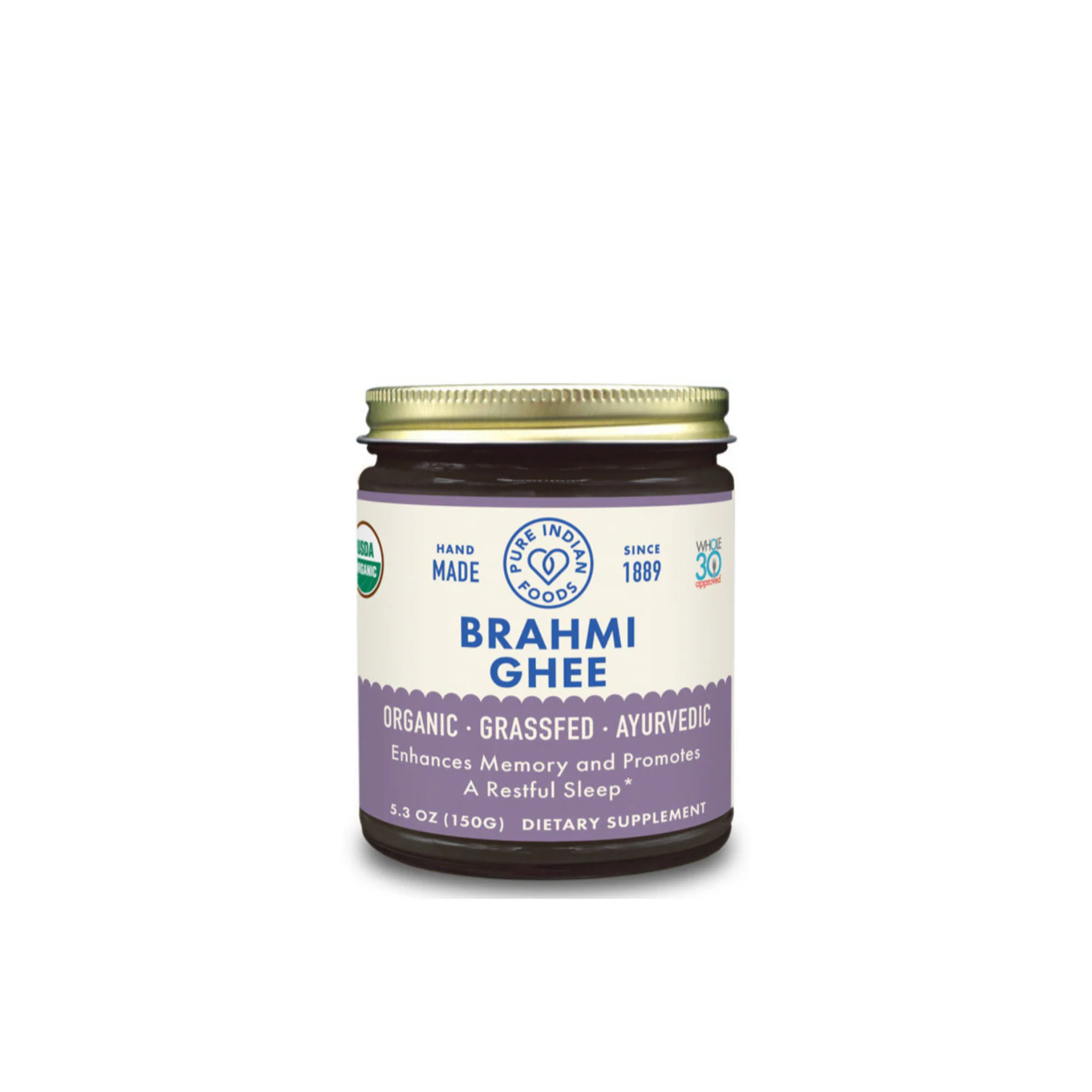 Brahmi Ghee | Ayurvedic Herbal Ghee for Clarity, Focus & Mental Calm