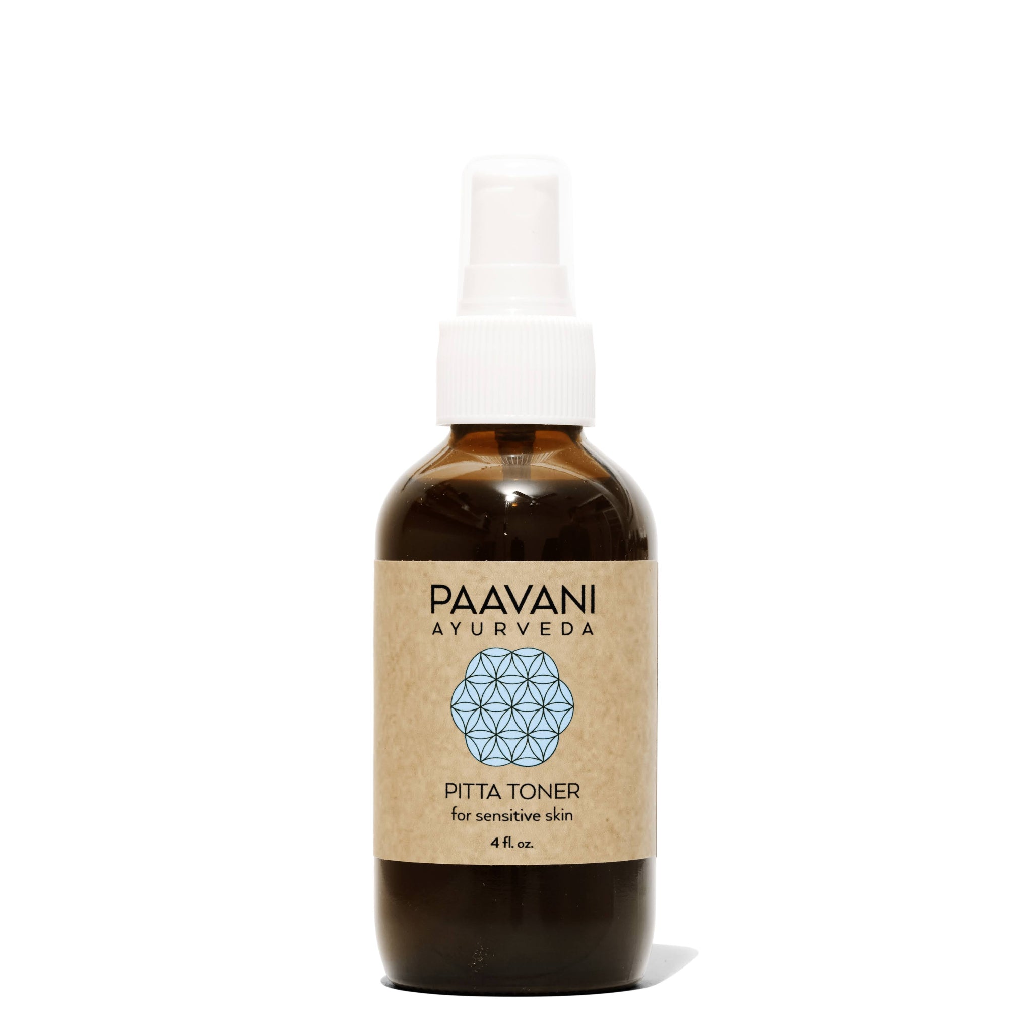 PAAVANI Ayurveda Pitta Toner bottle on a white background