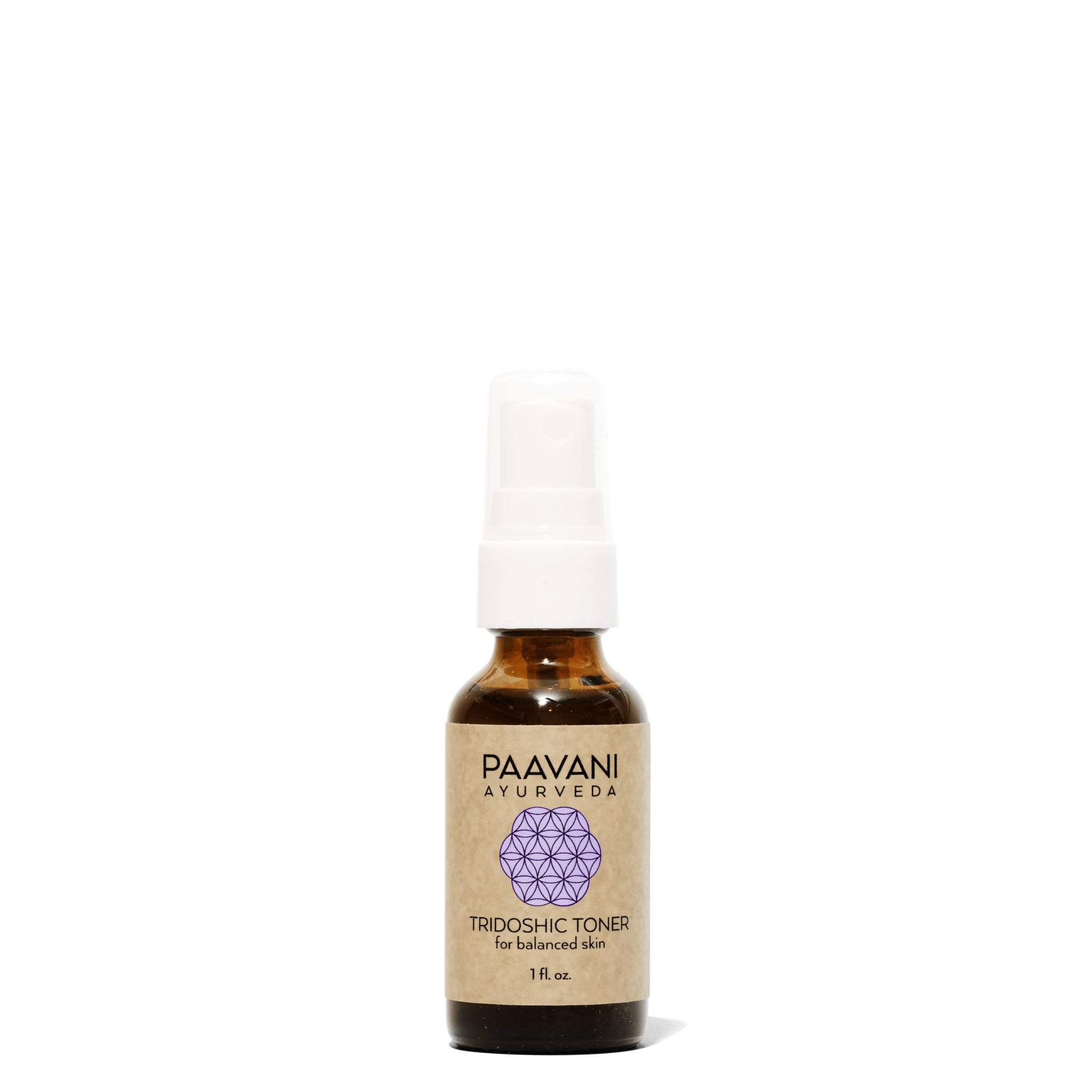 Paavani Ayurveda Toner bottle on a white background