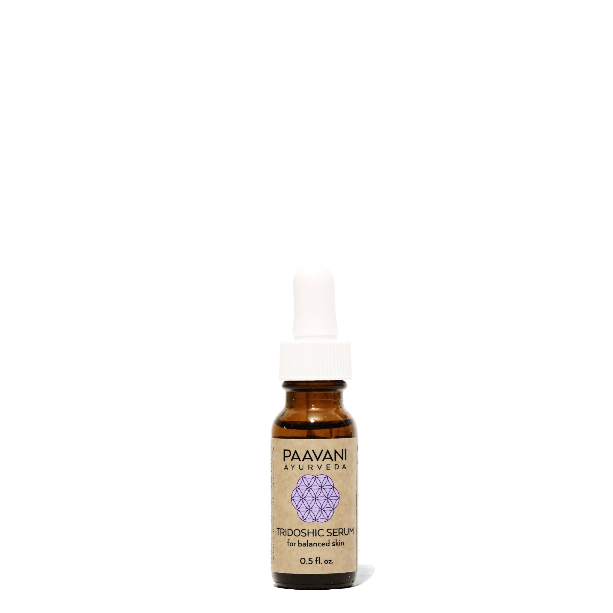 Paavani Ayurveda Triphala Serum bottle on a white background