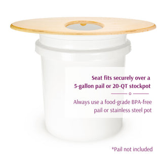 Yoni Steam Seat | Traditional, Compact & Earth-Aligned Steaming Support
