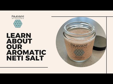 Aromatic Neti Salt | Herbal-Infused Mineral Rinse for Nasal Care