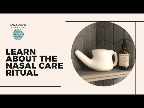 The Nasal Care Ritual | Ayurvedic Neti & Nasya Kit