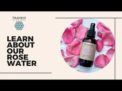 Rose Water | Organic Ayurvedic Aromatherapy & Facial Mist