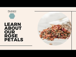 Organic Rose Petals | Ayurvedic Herbal Ally for Heart-Opening