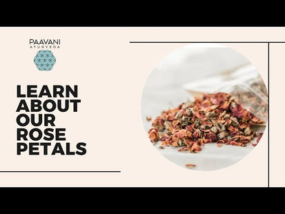 Organic Rose Petals | Ayurvedic Herbal Ally for Heart-Opening