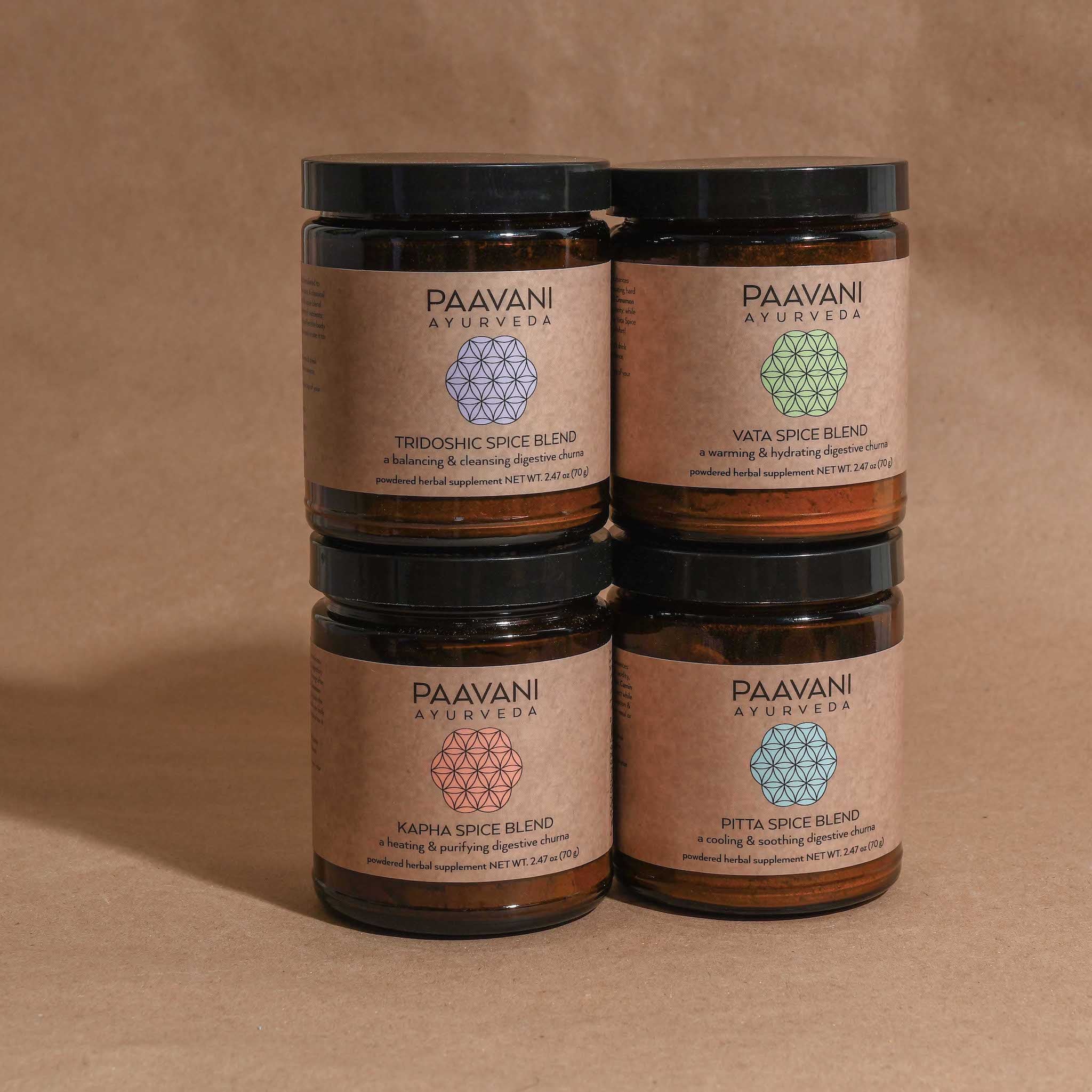 Spice Blend Stack | Dosha-Specific Digestive Spice Blend Collection