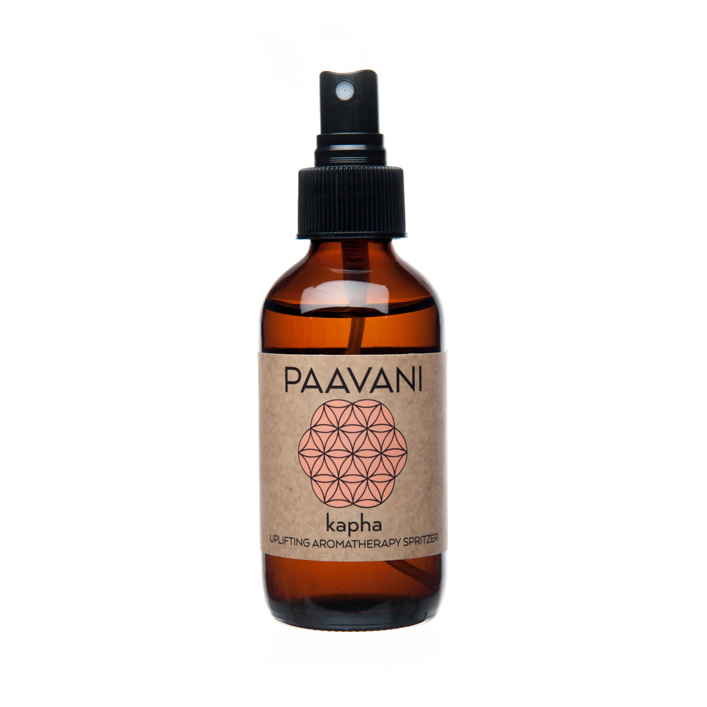 Paavani Kapha Spritzer | Ayurvedic Aromatherapy Mist for Energy & Elevation