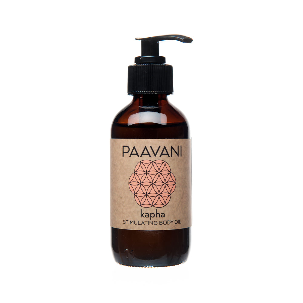 Paavani Kapha Body Oil | Invigorating Ayurvedic Abhyanga Oil for Oily, Congested Skin
