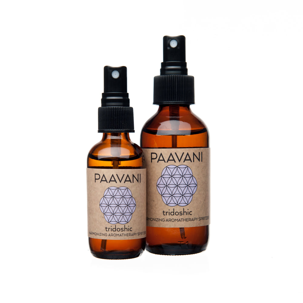 Paavani Tridoshic Spritzer | Ayurvedic Aromatherapy Mist for Balance & Bliss