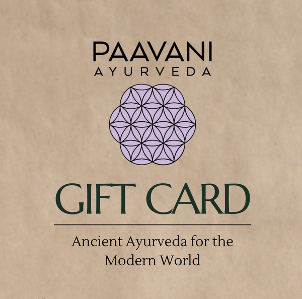 PAAVANI Ayurveda Gift Card
